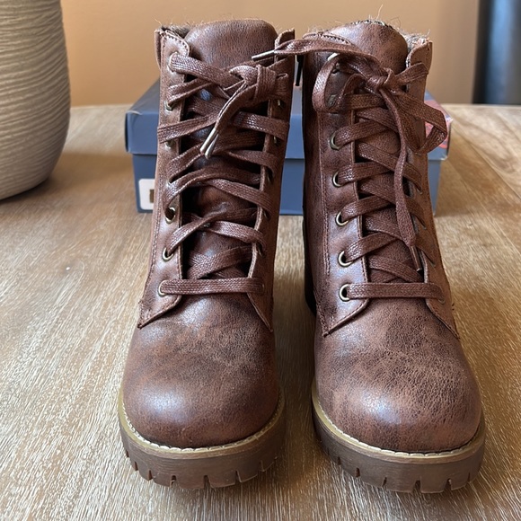 Carlos By Carlos Santana Gibson Booties Women's Shoes Tan Brown Size 10 M - Picture 3 of 10